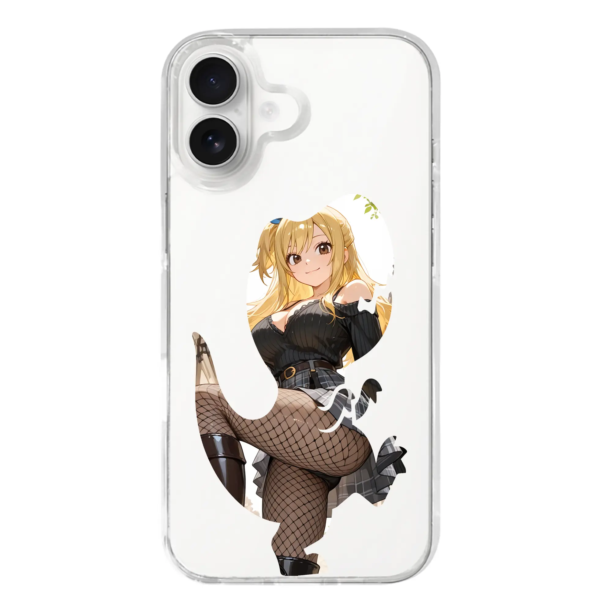 フェアリーテイル グッズ ルーシィ・ハートフィリア - iPhone 17シリーズ 透明スマホケース – 薄型・耐衝撃・精密フィット保護カバー